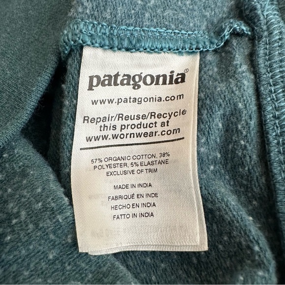 Patagonia Pataloha Men S Honolulu Hawaii Full Zip Hoodie Teal Organic - Picture 15 of 15